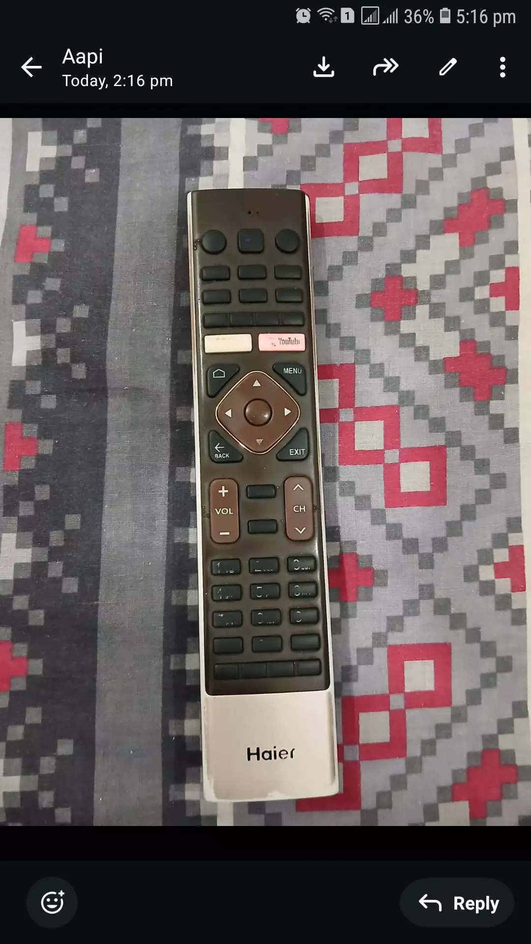 HAIER LCD