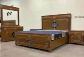 Double bed set, sheesham wood bed set,king size bed set, furniture