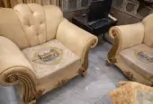 Royal Golden XL 5 Seater Sofa Set with Premium Manufacturing