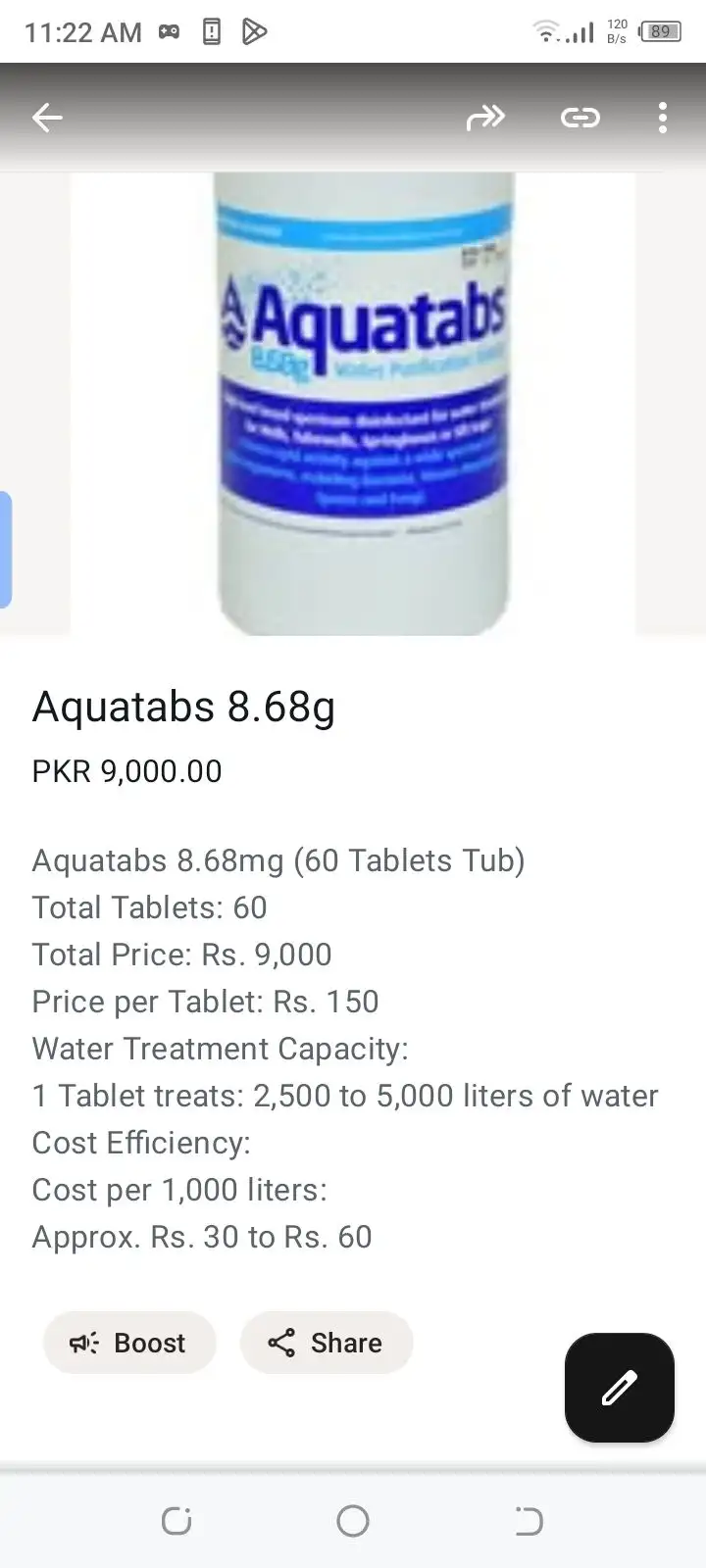 Safe water Healthy life