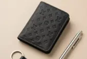 Lv wallet in original cow lether