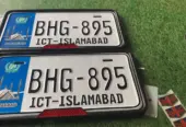 Car & Bike Embossed Replica Number Plate