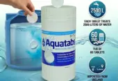 Chlorine tablets available for use