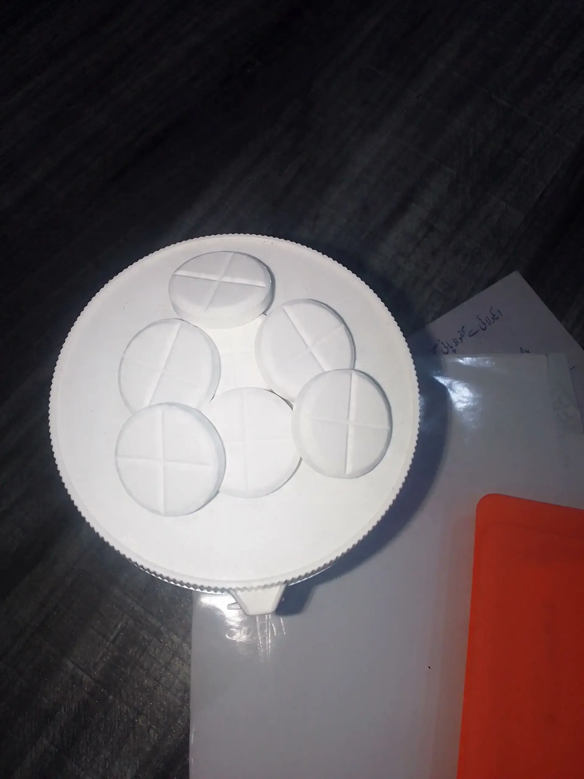 Disinfectant tablets available