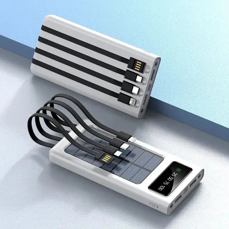 Ultra Thin Solar Charging Box 20000mA Fast Sharing