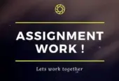 Assignment work