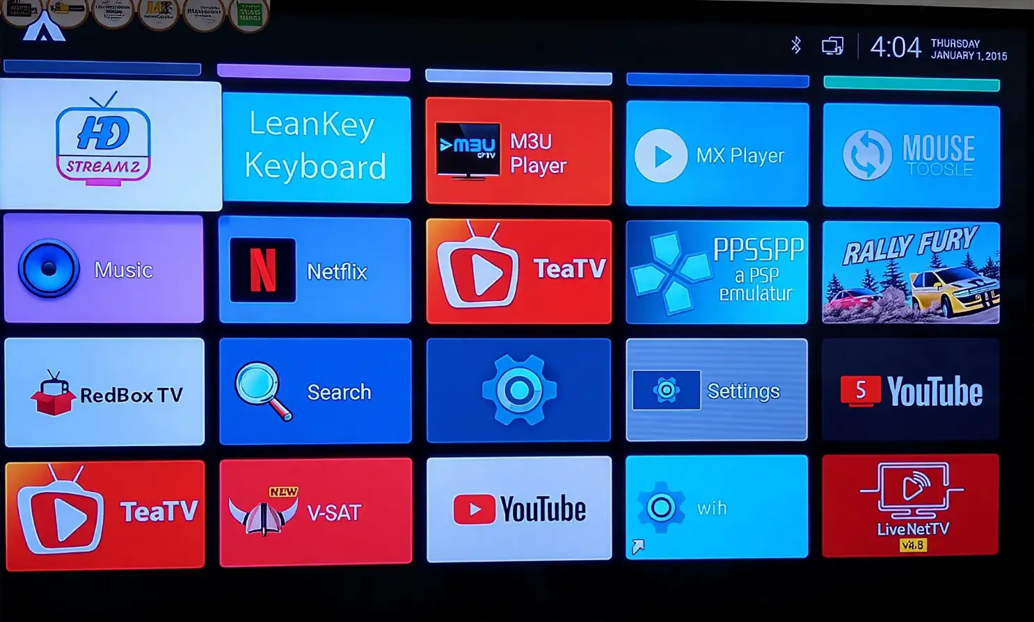 Android Tv box Sale and software Remote control
