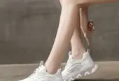 Women’s Lightweight Chunky Platform Sneakers – Comfortable Daily Wear Shoes for Girls