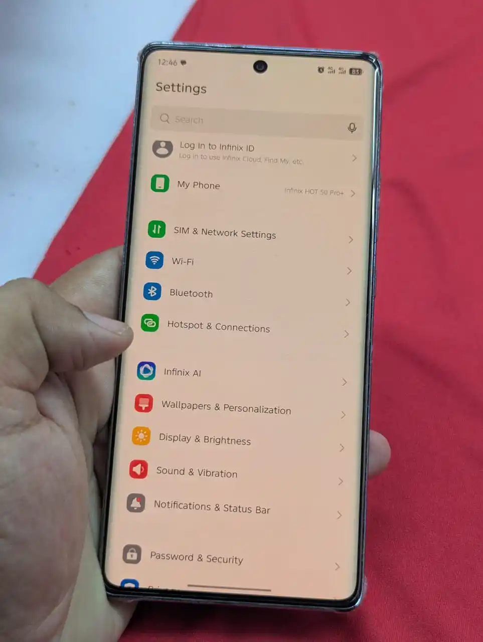 Infinix hot 50 pro plus