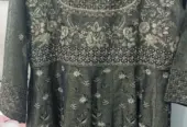2 pice fully embroided stitched suit for sale shirt dupatta