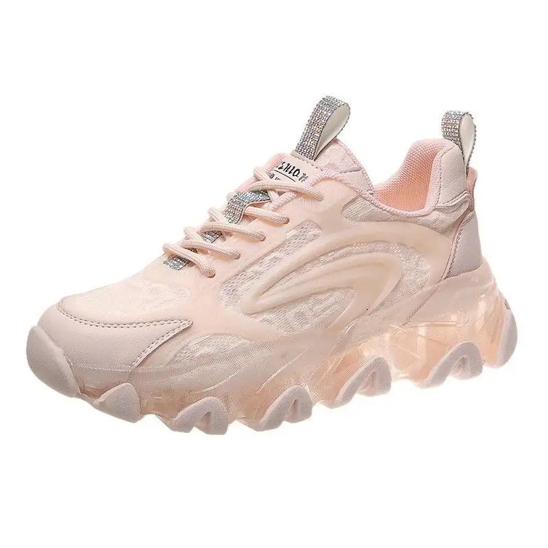 Women’s Lightweight Chunky Platform Sneakers – Comfortable Daily Wear Shoes for Girls
