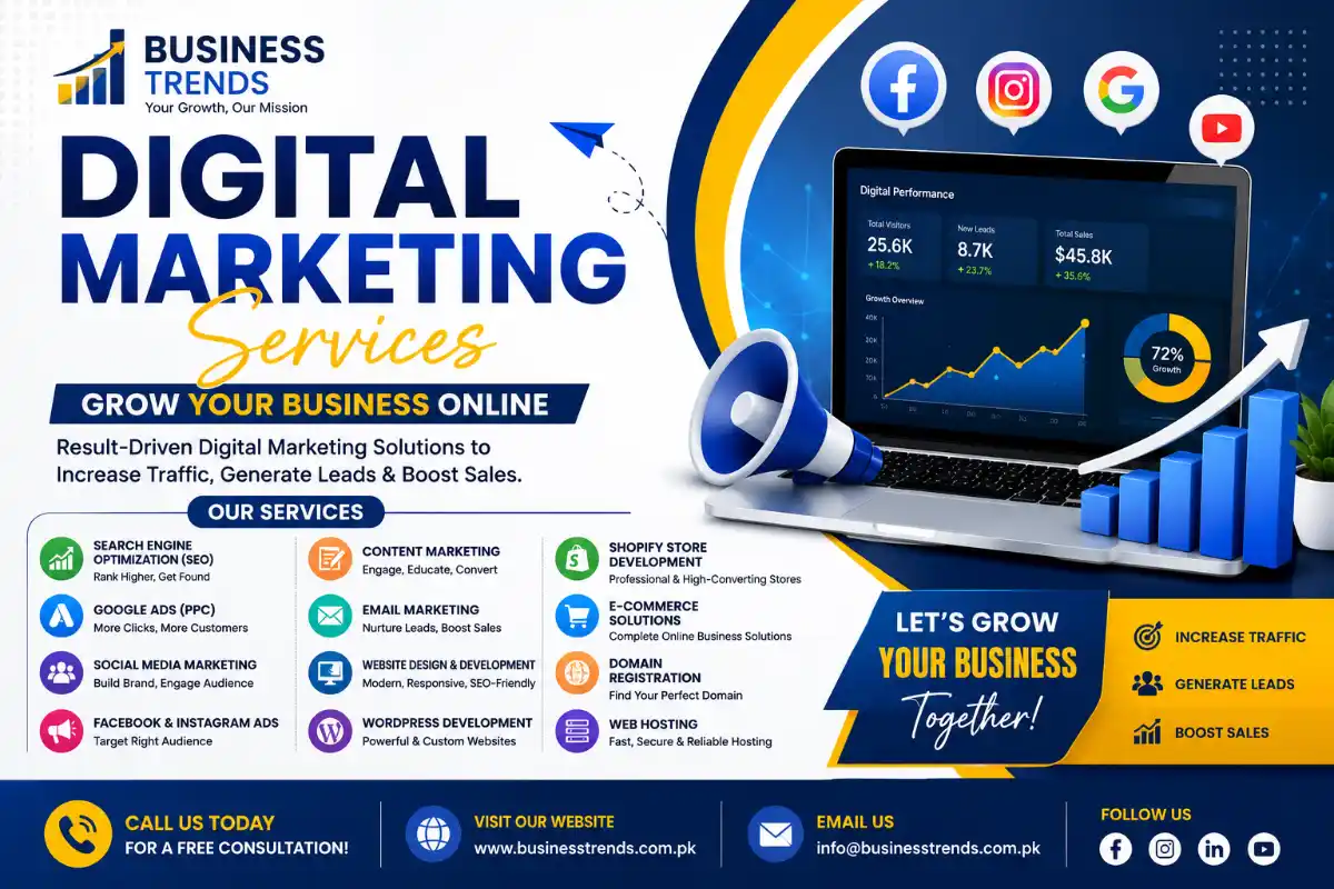 Digital Marketing Services | SEO, Social Media & Website Development | Business Trends