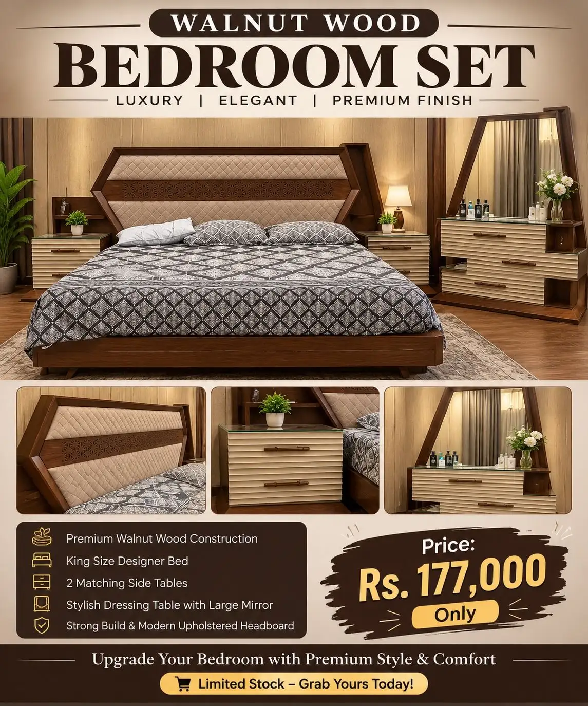 Selling my bedroom set