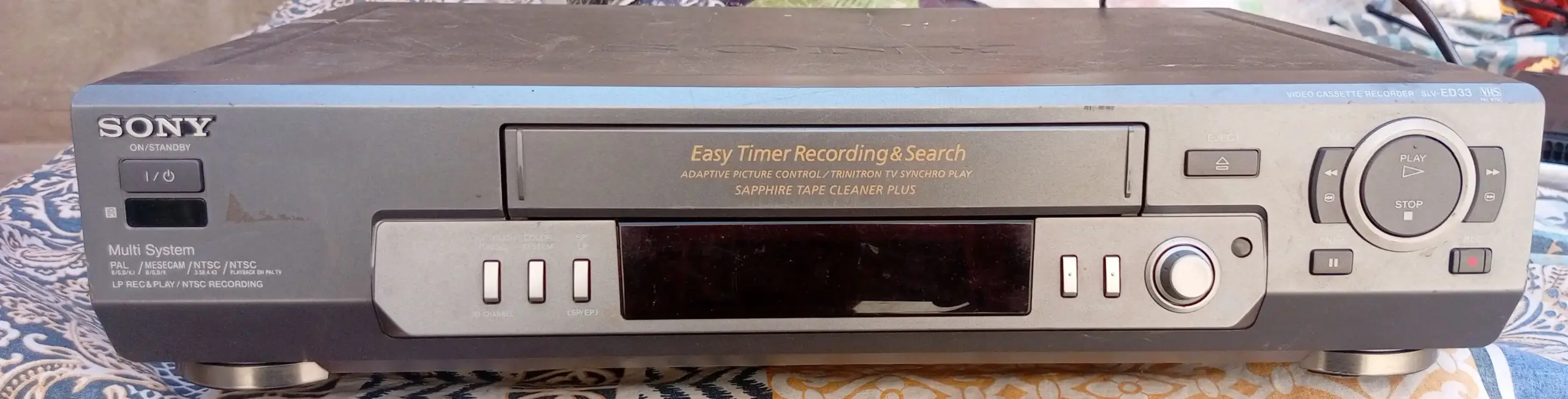 SONY JAPANI VCR