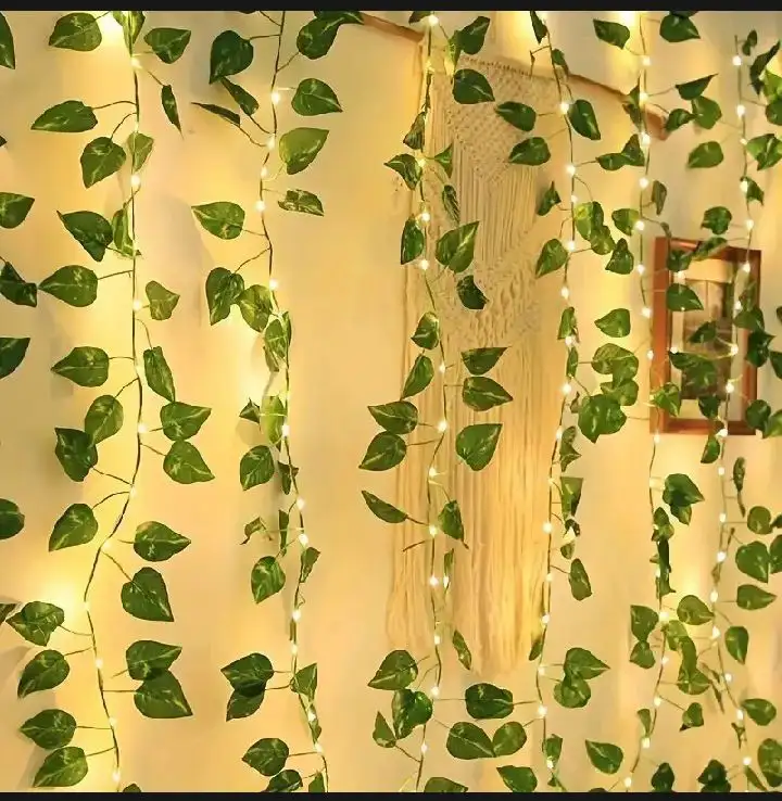 Wall decor ligh leaf