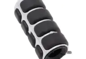 Universal Heavy Bike Brake Pedal & Gear Shift Peg Cover Set – Non-Slip Rubber & Aluminum A