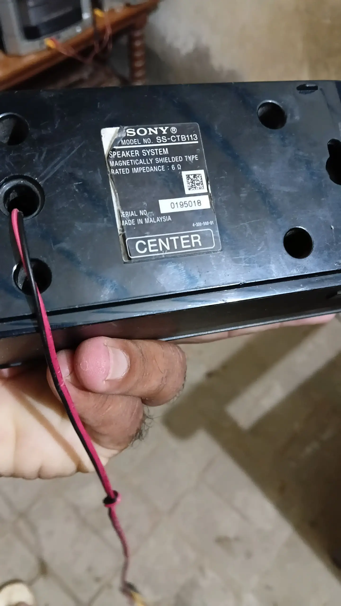 Sony Passive Subwoofer with Saround