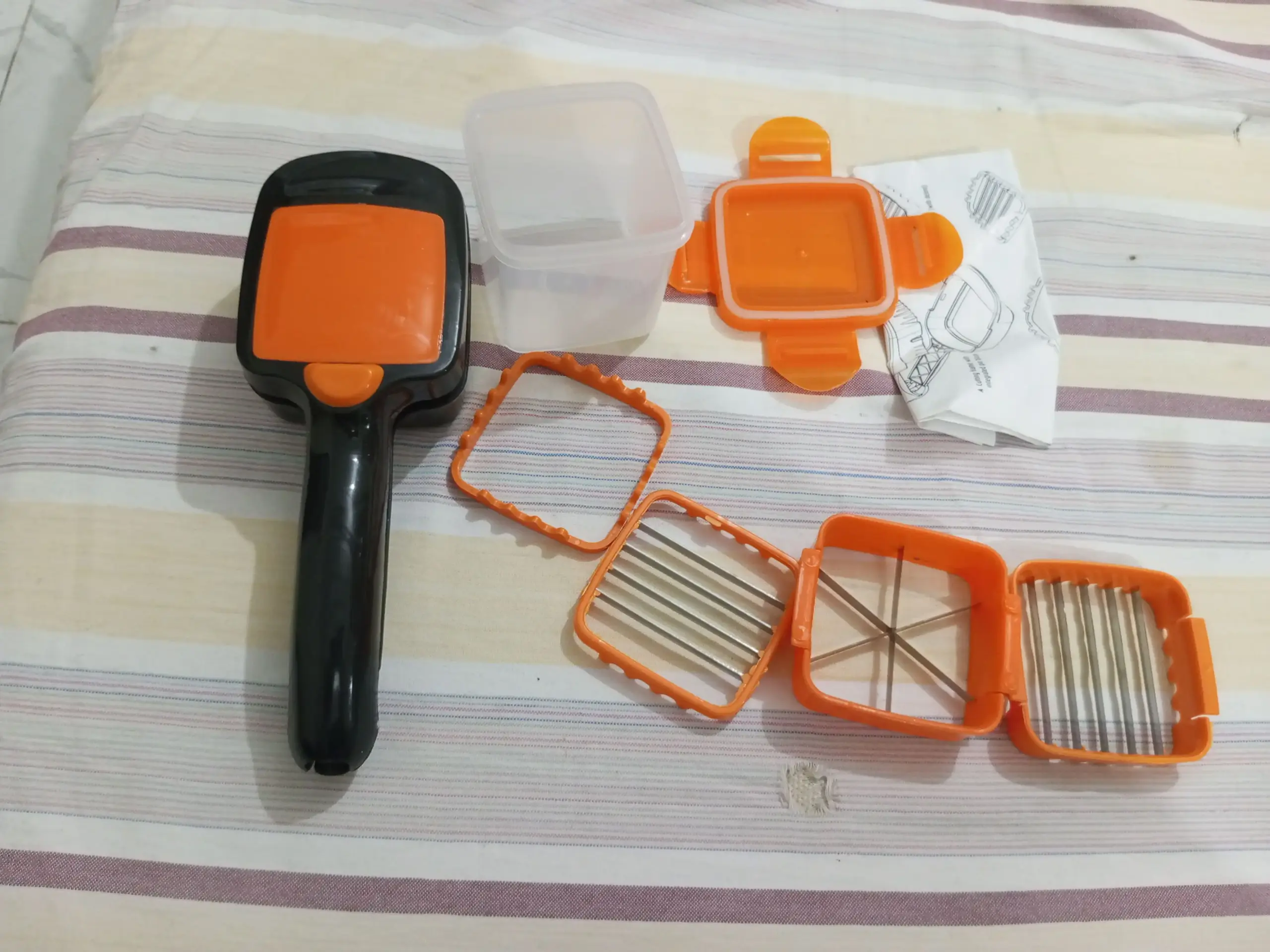 Nicer Dicer Quick 7 pieces (5 in 1) vegetable slicer