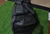 Premium Extra Large Waterproof Duffle Travel Bag – Black Color