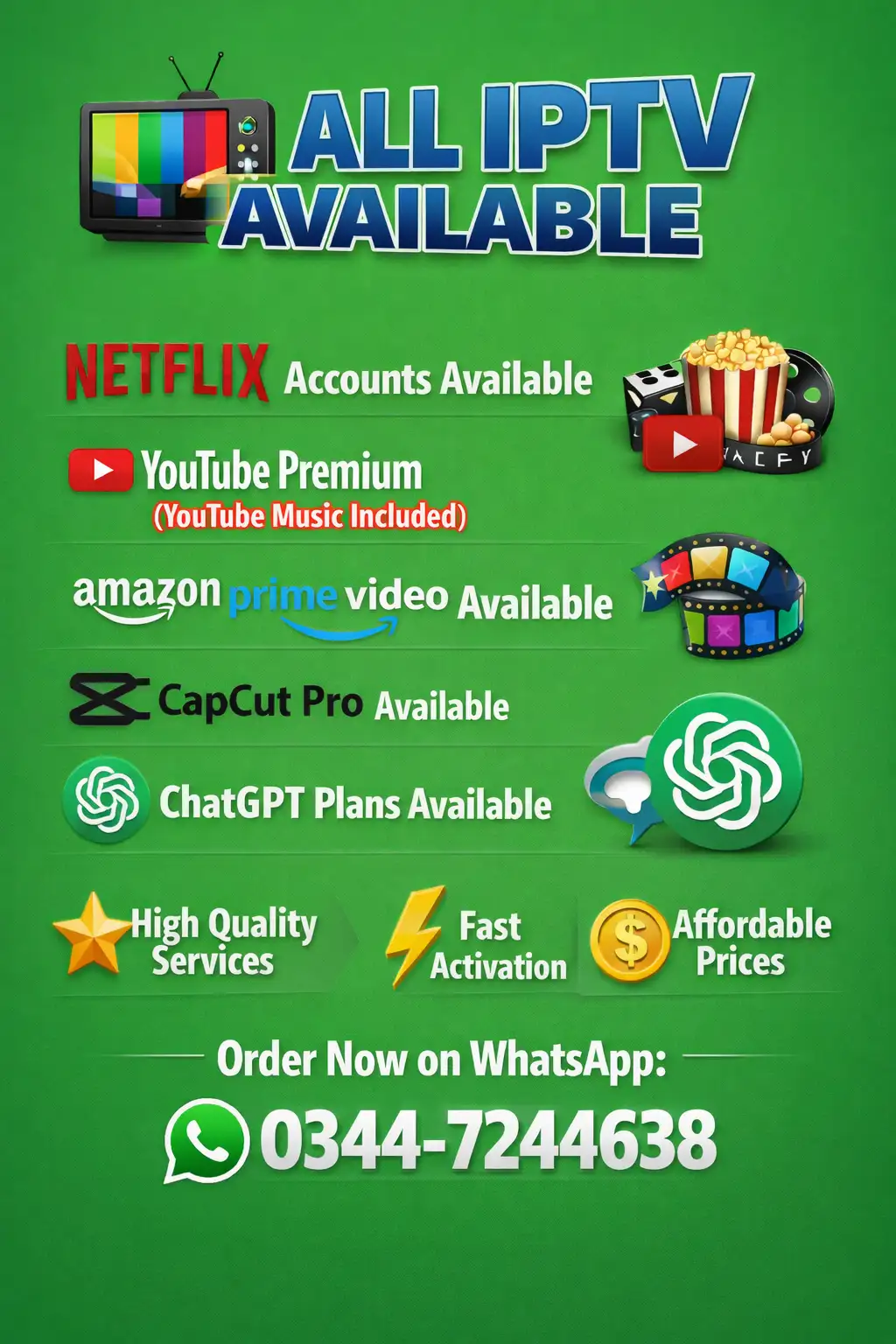 🚀 IPTV Premium Package | 16,000+ Channels | 80,000+ Movies | Free Trial