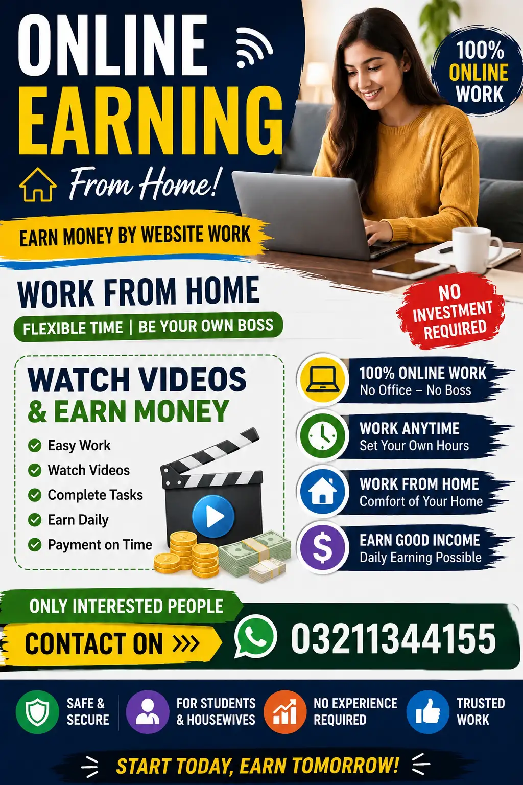 Earn Money Online From Home – Start Today!