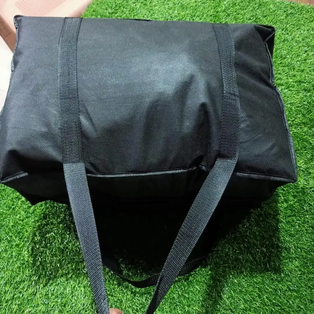 Premium Extra Large Waterproof Duffle Travel Bag – Black Color