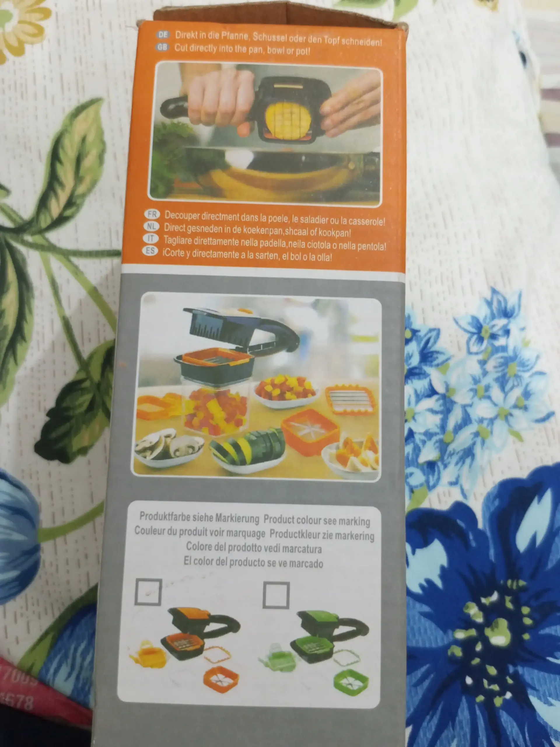 Nicer Dicer Quick 7 pieces (5 in 1) vegetable slicer