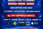 🚀 IPTV Premium Package | 16,000+ Channels | 80,000+ Movies | Free Trial
