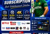 IPTV Subscription | 16,000+ Live TV Channels | 80,000+ Movies & Series | Free Trial