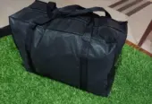 Premium Extra Large Waterproof Duffle Travel Bag – Black Color