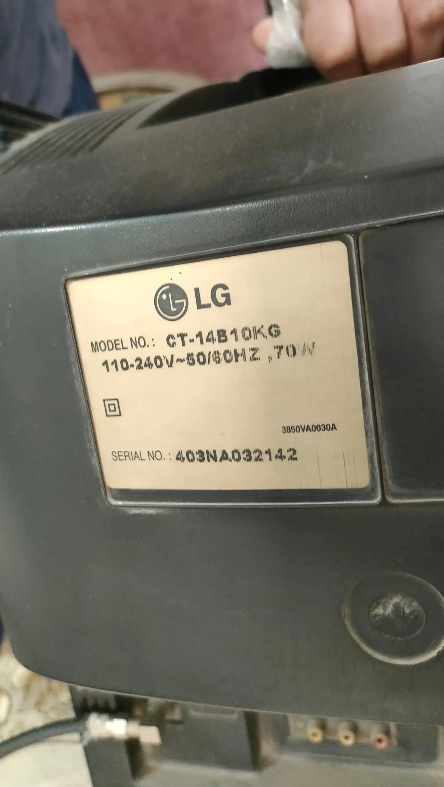 LG 14 inch Color Television