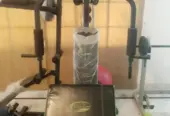 Gym all machines , stands and weights / plates and dumbells 4. 5lacs( Kettler machines)