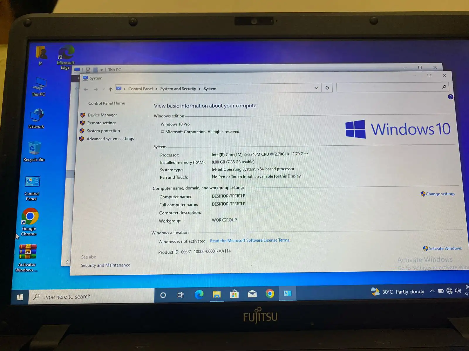 Core i5 3rd gen