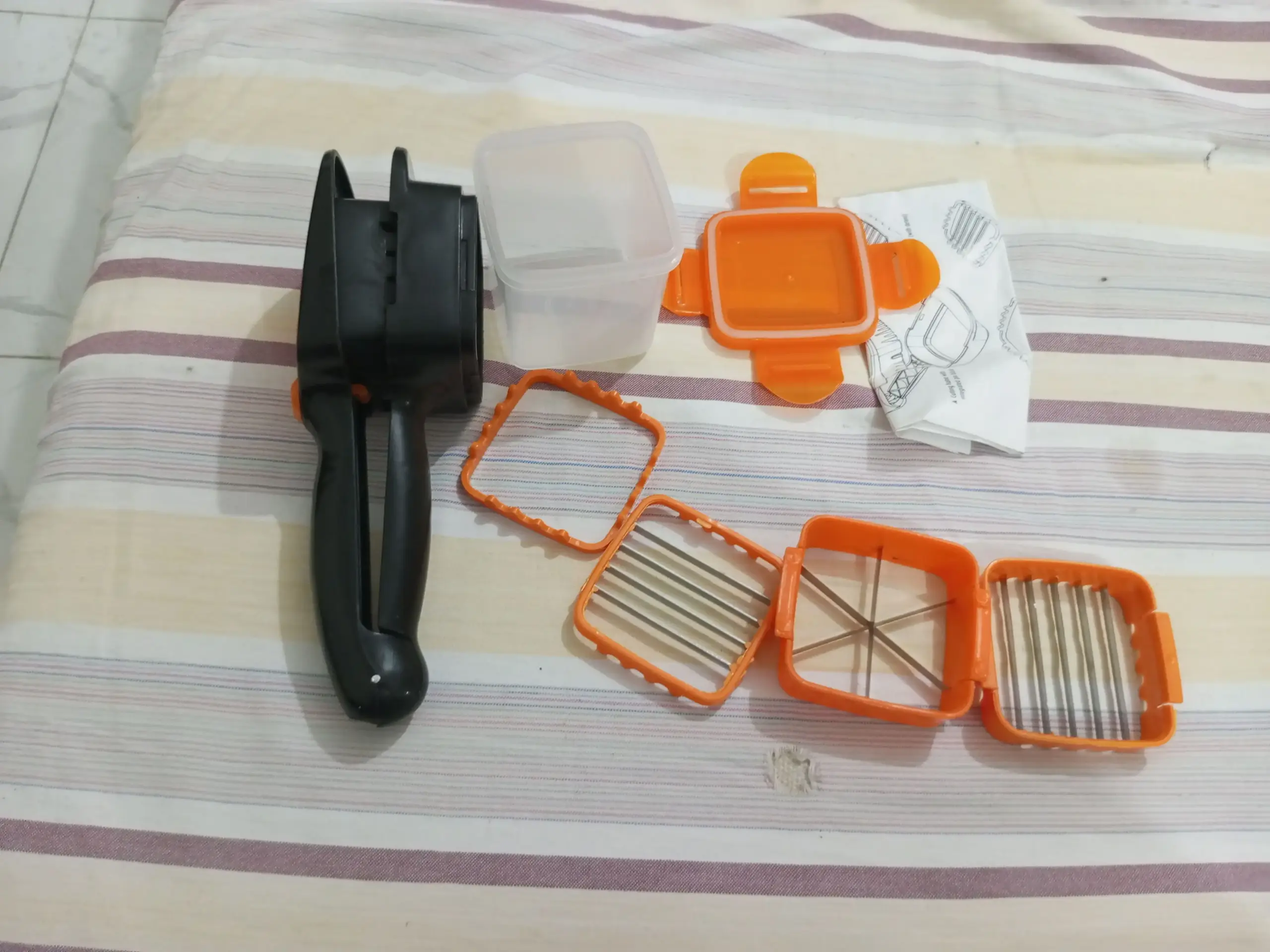 Nicer Dicer Quick 7 pieces (5 in 1) vegetable slicer