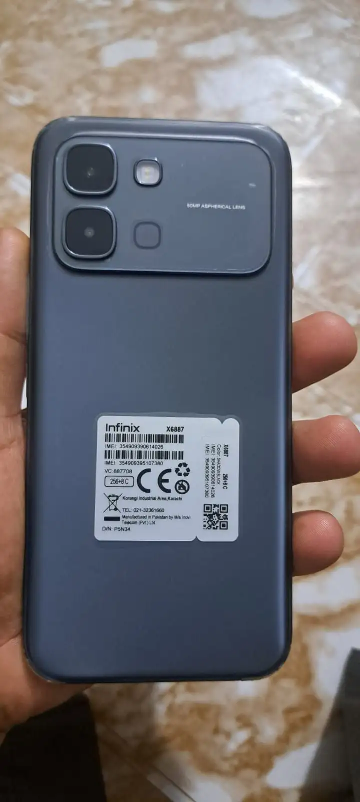 Infinix note edge 8 256 black