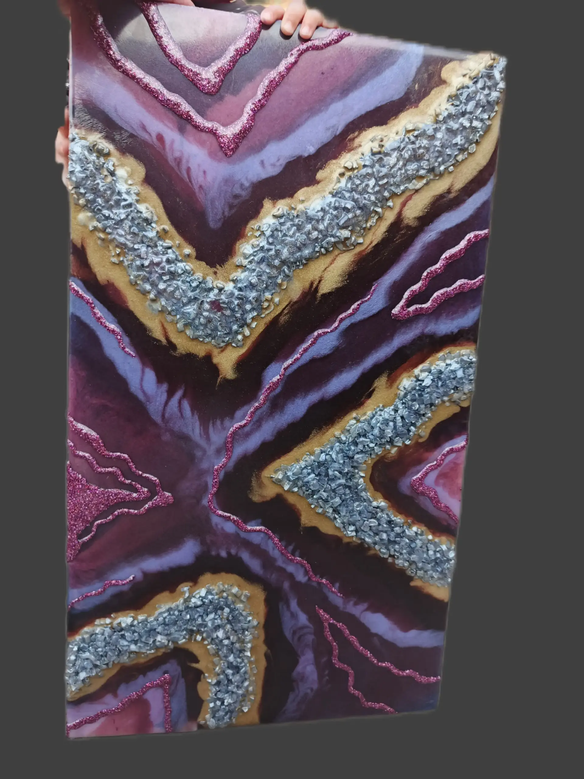 Luxury painting🎨 in resin art