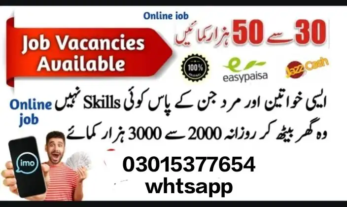 Online home based work