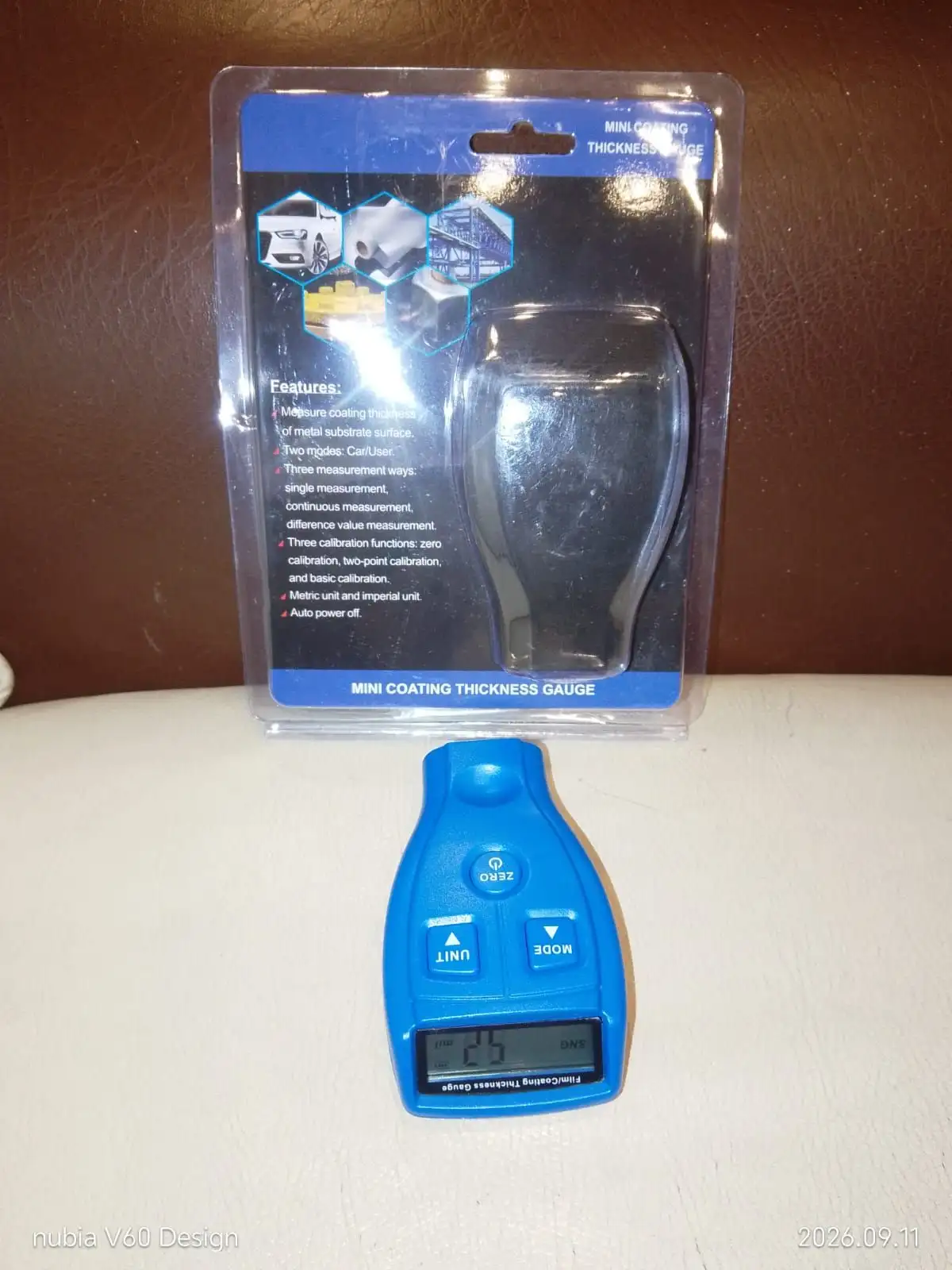 Car Paint Thickness Gauge