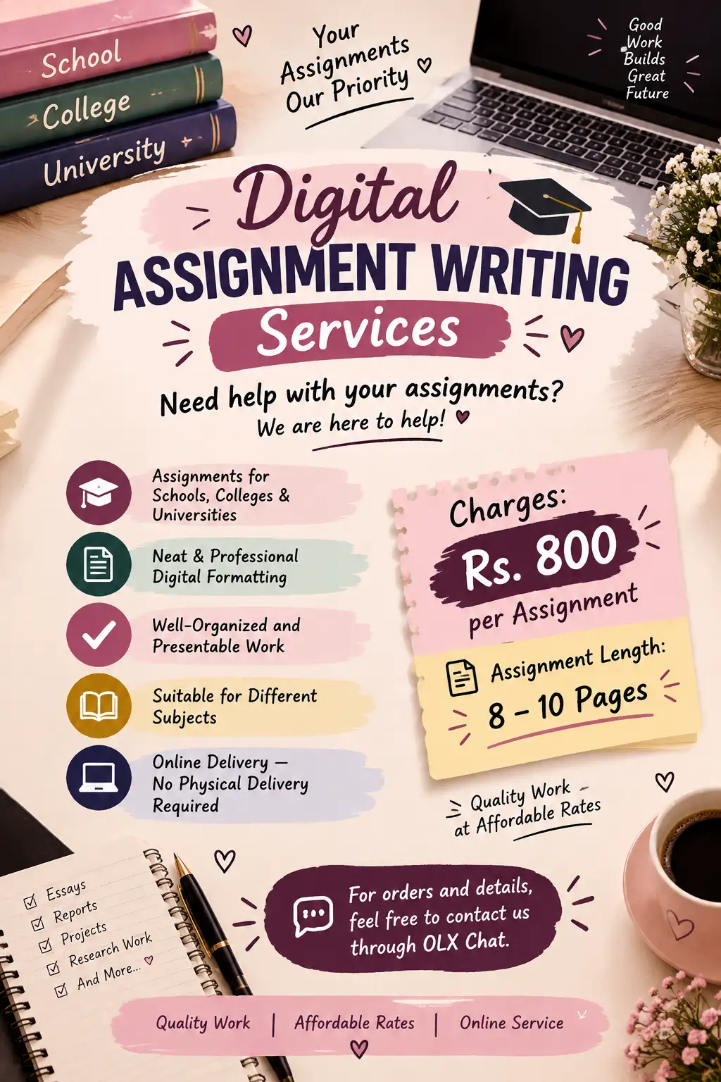 Digital Assignment Writing