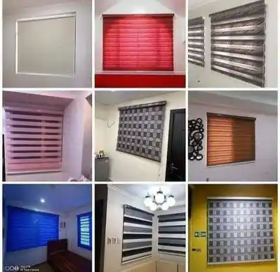 Window blinds curtains Home Office Window Blinds